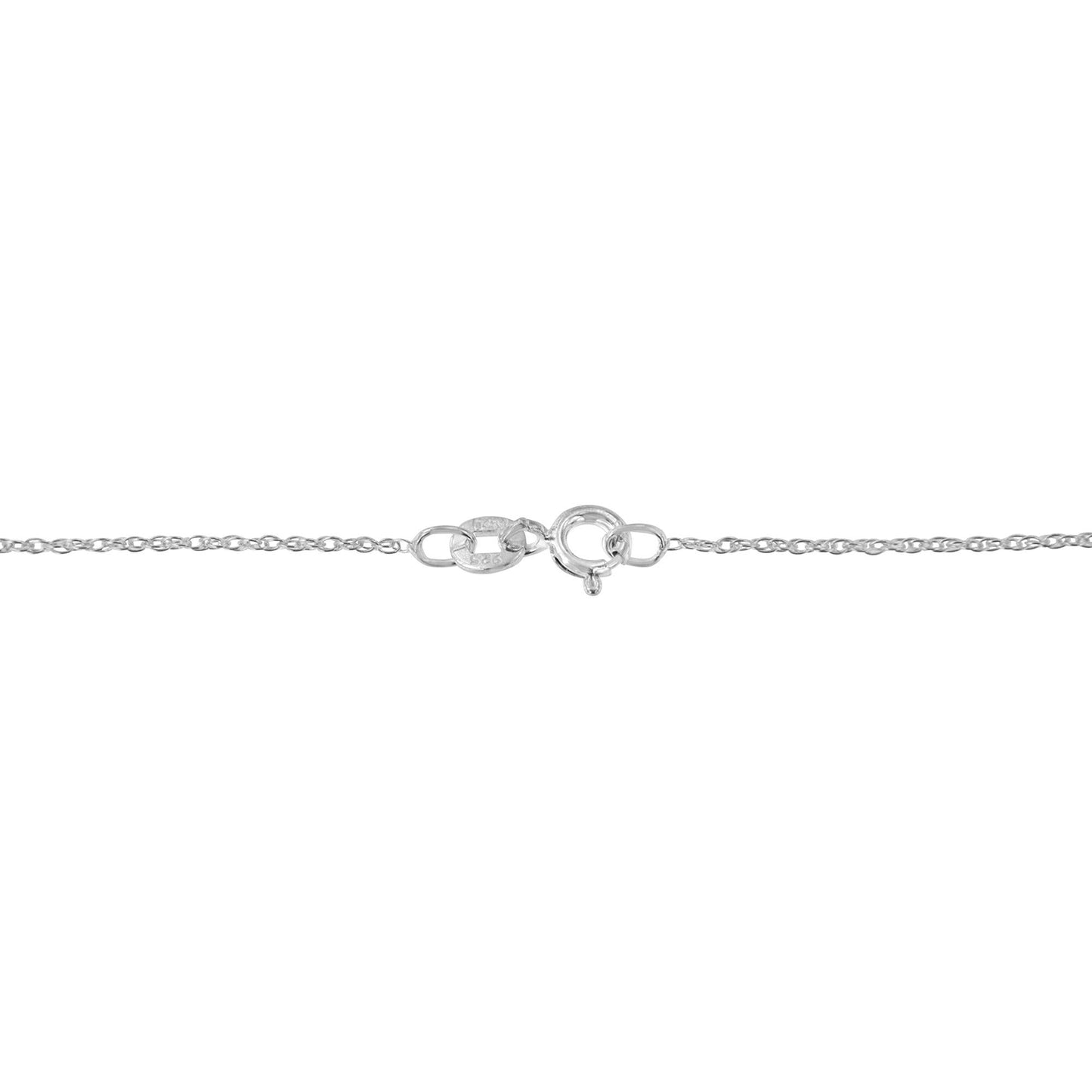 .925 Sterling Silver 1/3 Cttw Diamond Framed Open Cross 18" Pendant Necklace (J-K Color, I2-I3 Clarity)-1