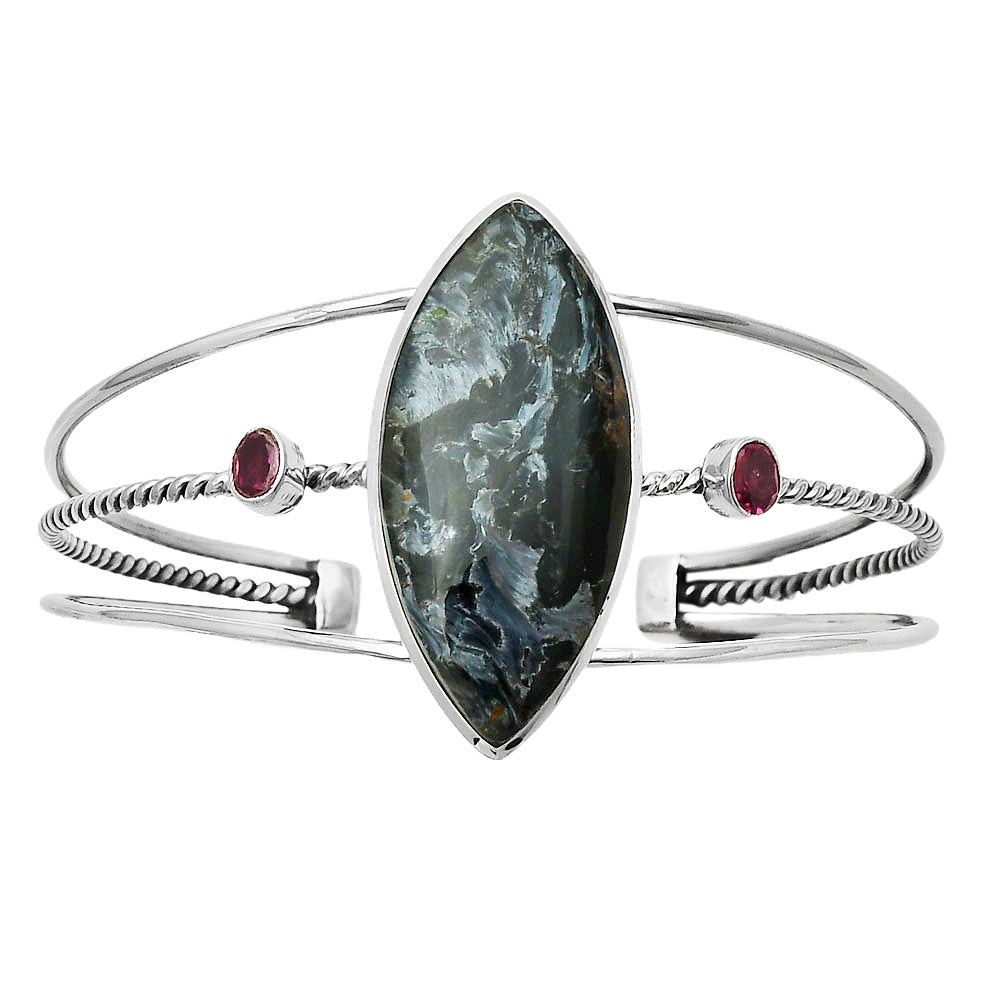 Pietersite - Namibia Cuff Bangle Bracelet B-1011 SDB4330-0