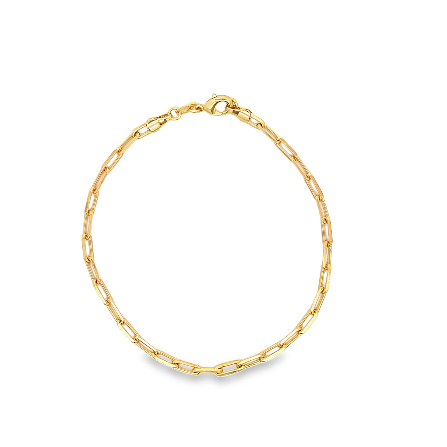Paper Clip Chain Anklet (E162-E166)-3