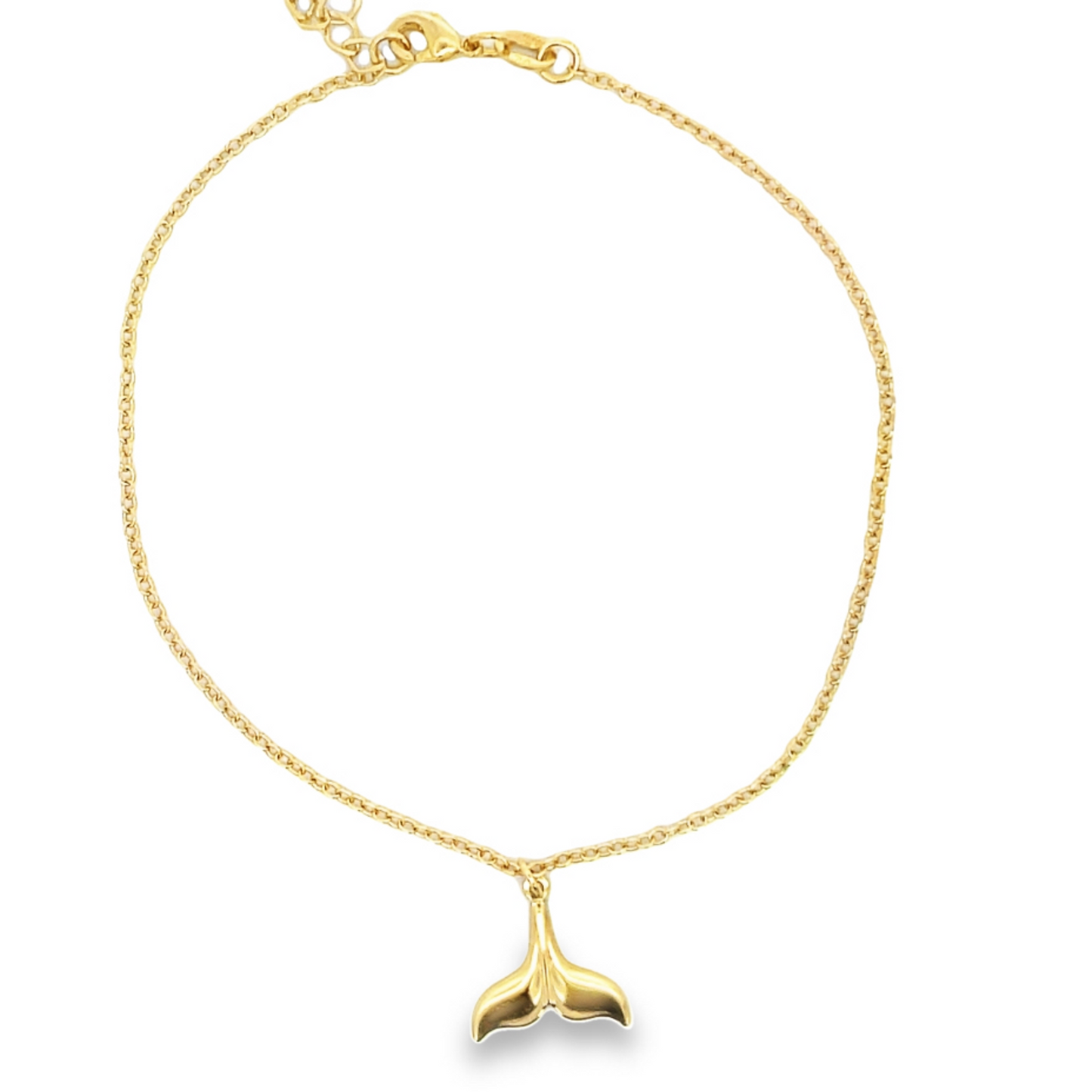 Whale Fish Tail Anklet (E20)-0