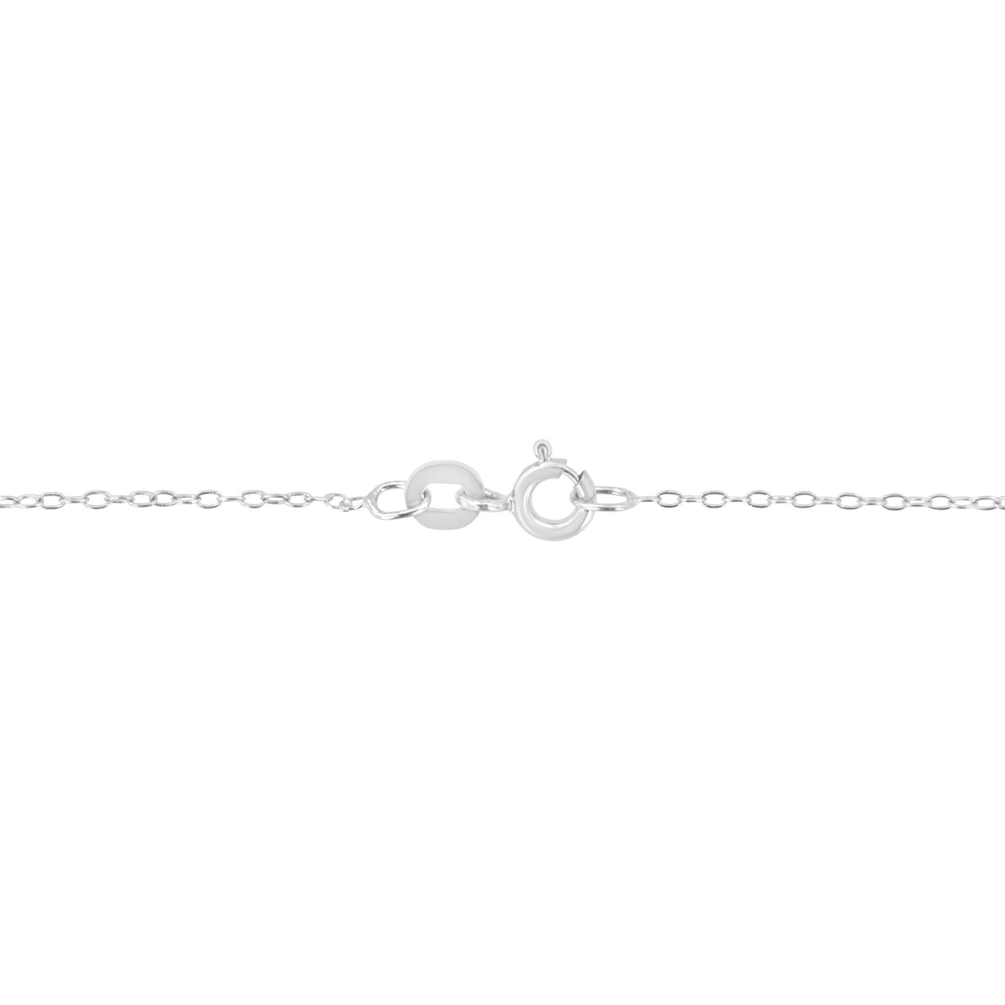 .925 Sterling Silver 3.00 Cttw Round Cut Diamond Cluster Heart 18" Pendant Necklace (K-L Color, I1-I2 Clarity)-4
