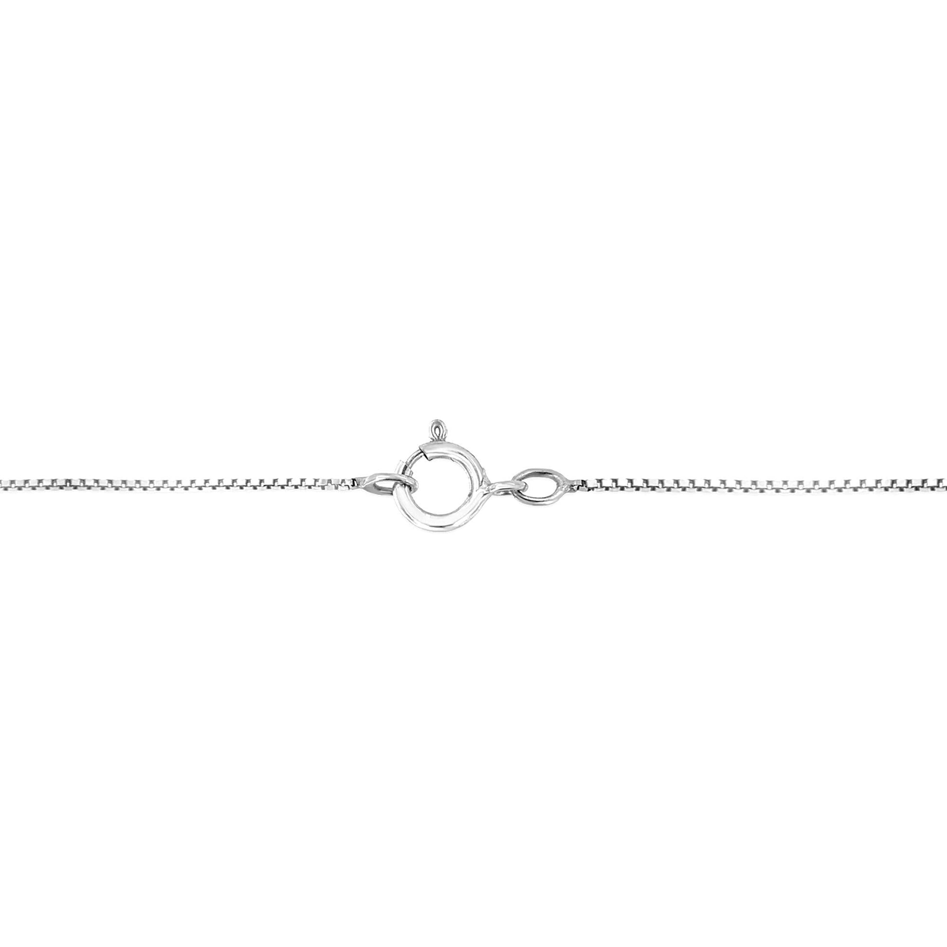 .925 Sterling Silver 1 cttw Diamond Heart and Ribbon 18" Pendant Necklace (I-J Clarity, I2-I3 Color) - 18"-2