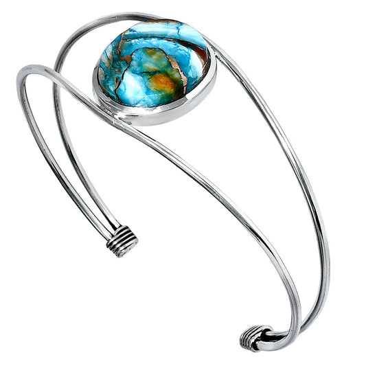 Premium Quality Spiny Oyster Turquoise Cuff Bangle Bracelet B-1013 32-EB10347-0