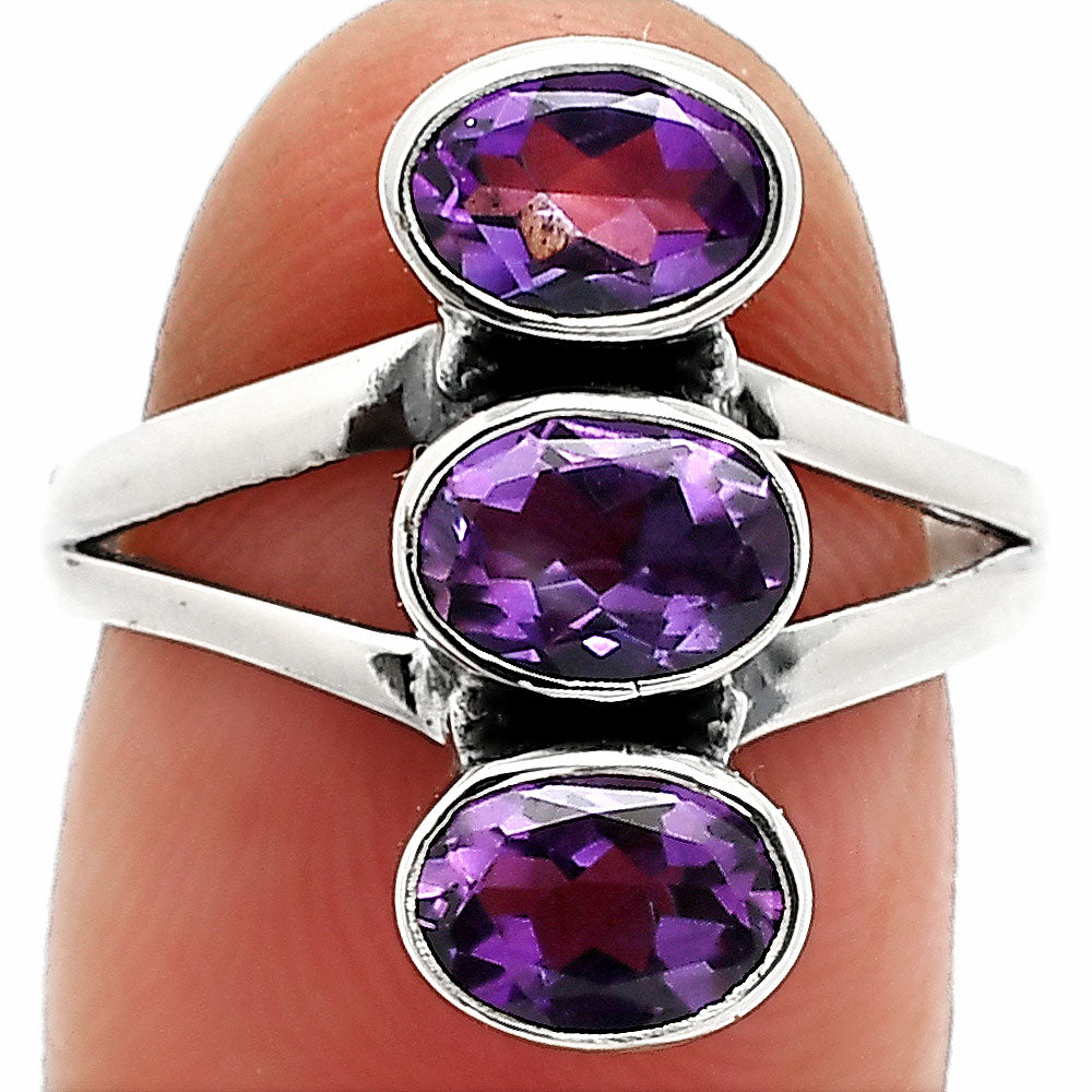 Natural Gemstones Oval Shape 925 Silver Ring Size 6-9 Jewelry DGR1140 R-1263-5