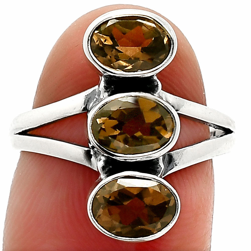 Natural Gemstones Oval Shape 925 Silver Ring Size 6-9 Jewelry DGR1140 R-1263-7