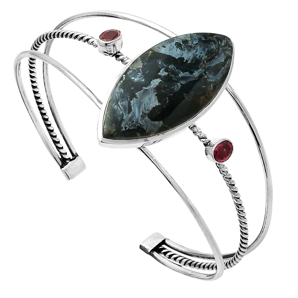 Pietersite - Namibia Cuff Bangle Bracelet B-1011 SDB4330-2
