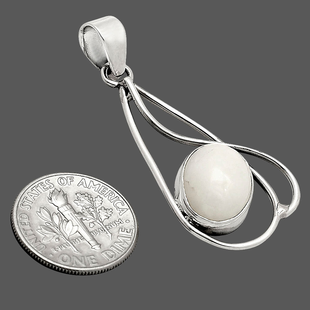 White Opal Pendant SDP158078-1