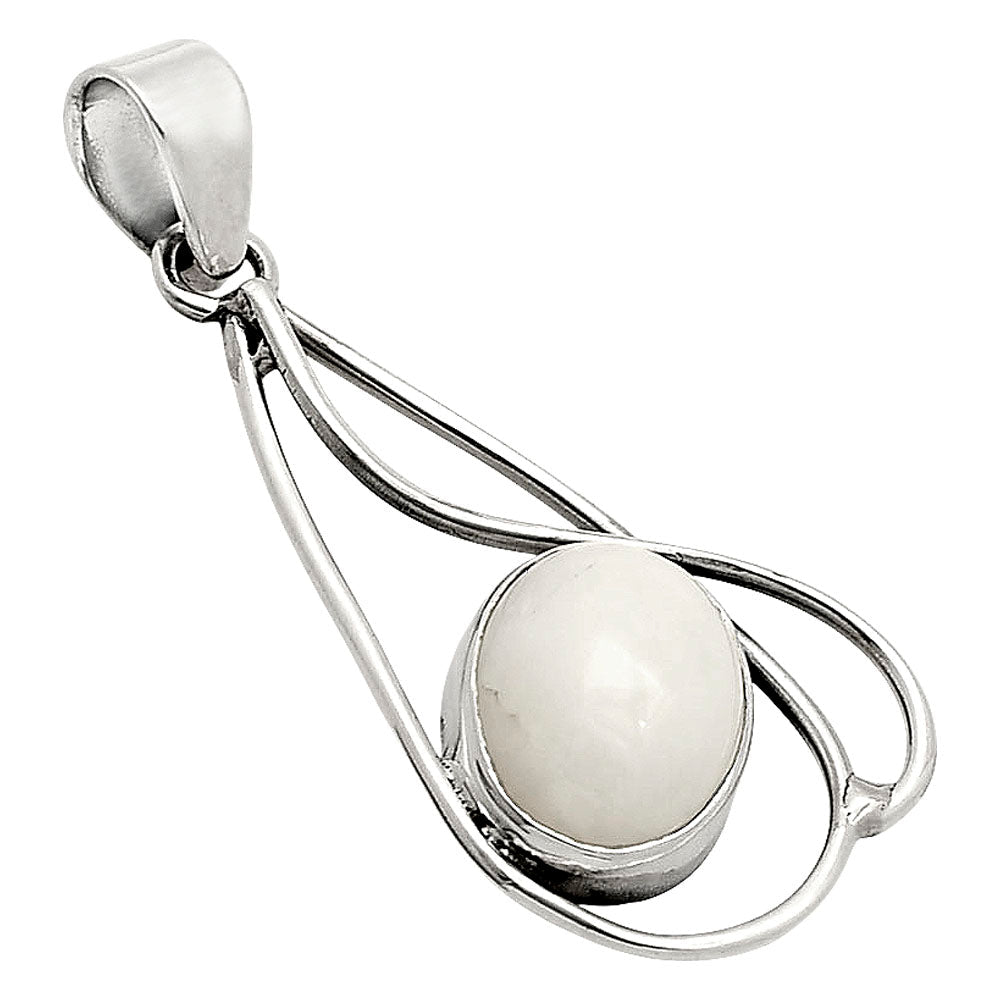 White Opal Pendant SDP158078-2