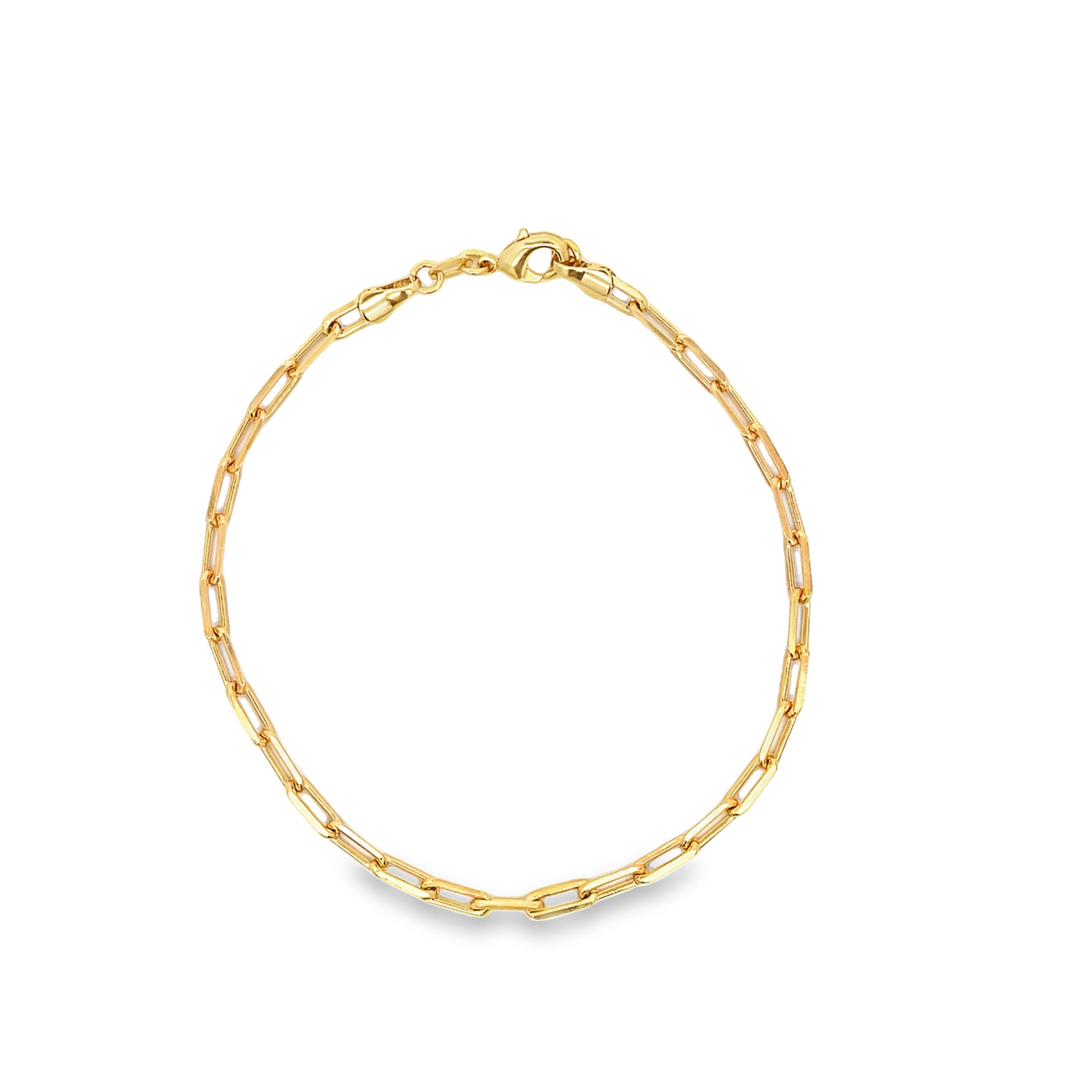 Paper Clip Chain Anklet (E162-E166)-3