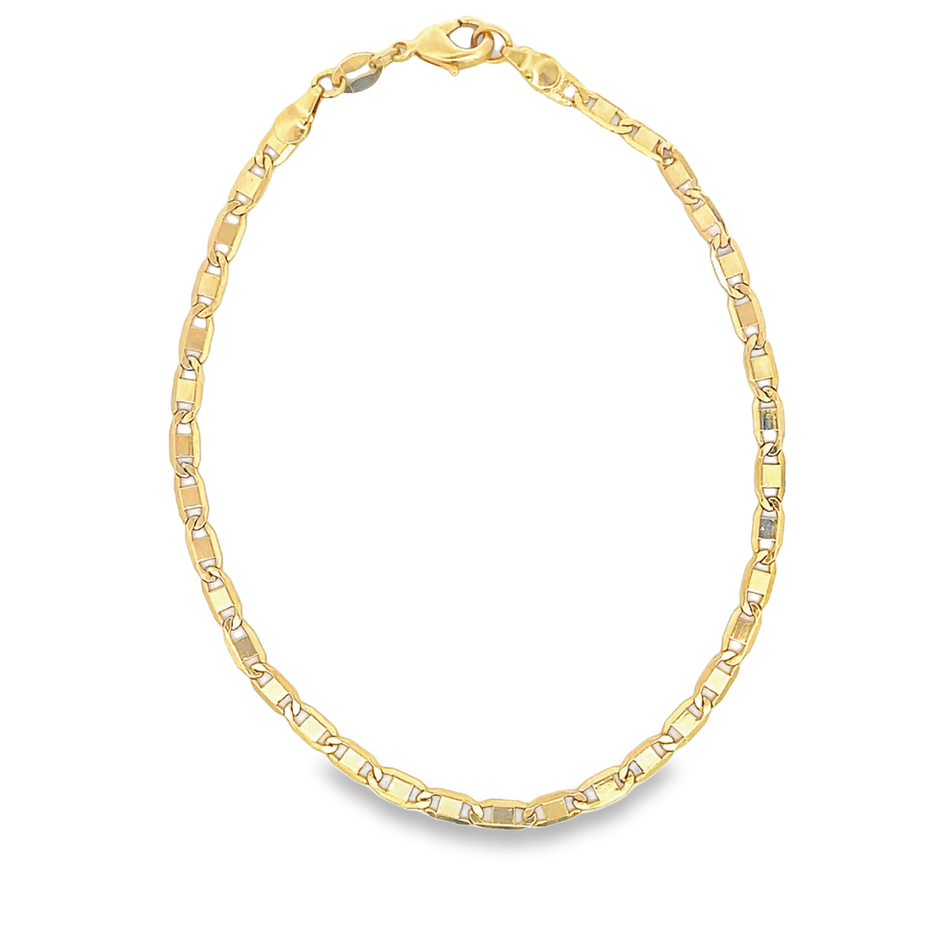 Dainty Gucci Flat Mariner Chain Anklet (E58/E62)-1