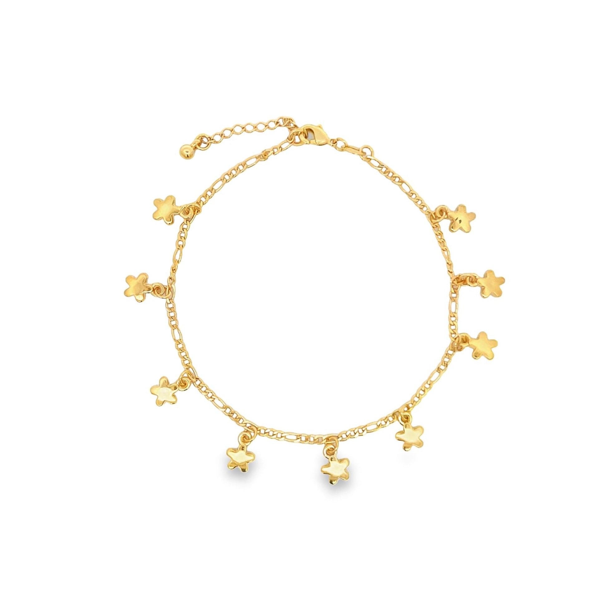 Star Charm Anklet (E16)-0