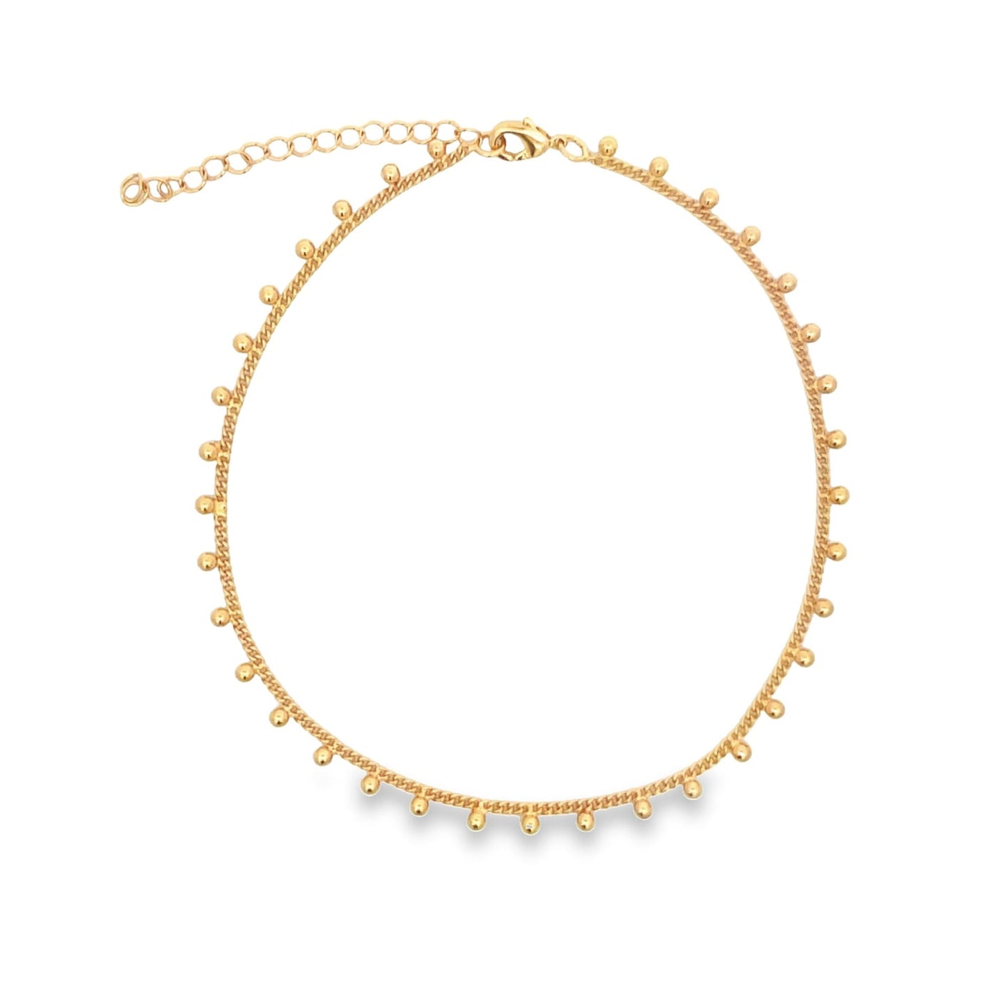 Dangle Beads Anklet (E241)-0
