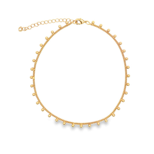 Dangle Beads Anklet (E241)-0