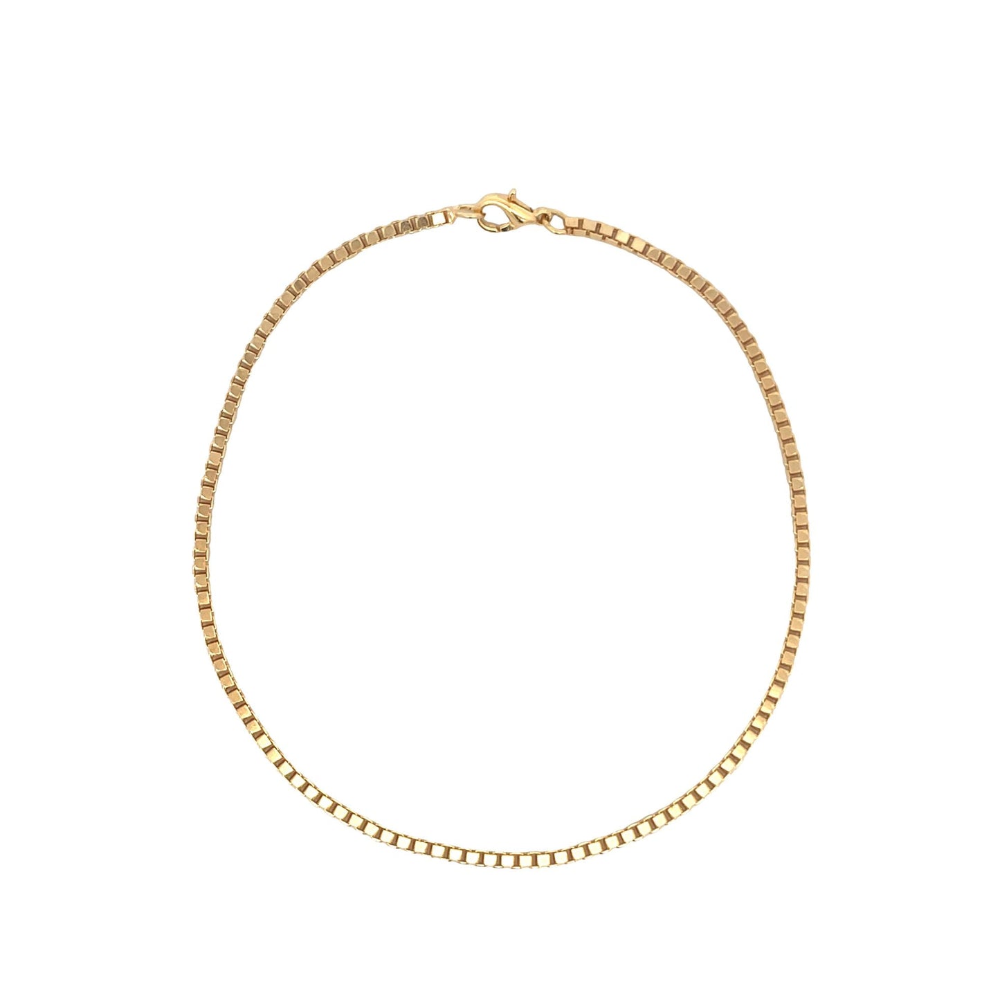 Box Anklets Bracelet (E170)-0