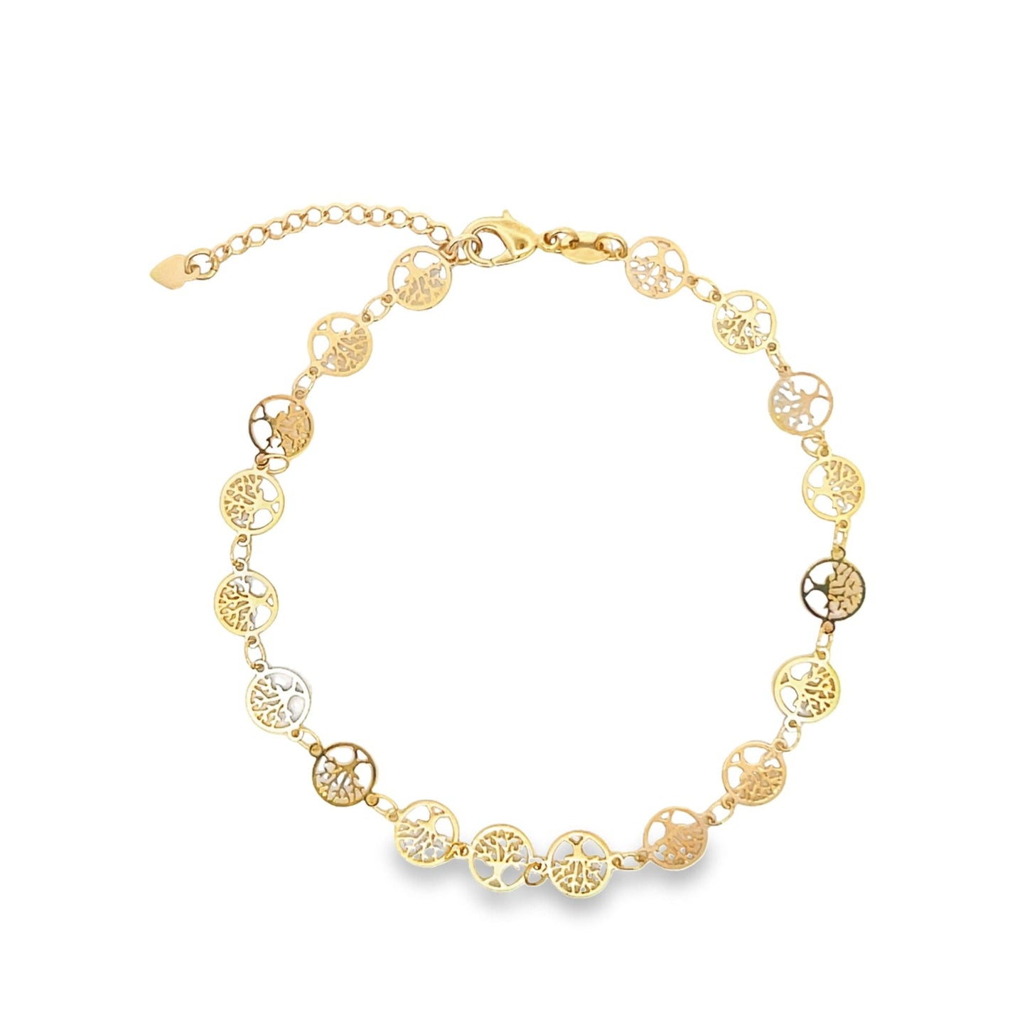 Tree of Life Charm Anklet (E39)-0