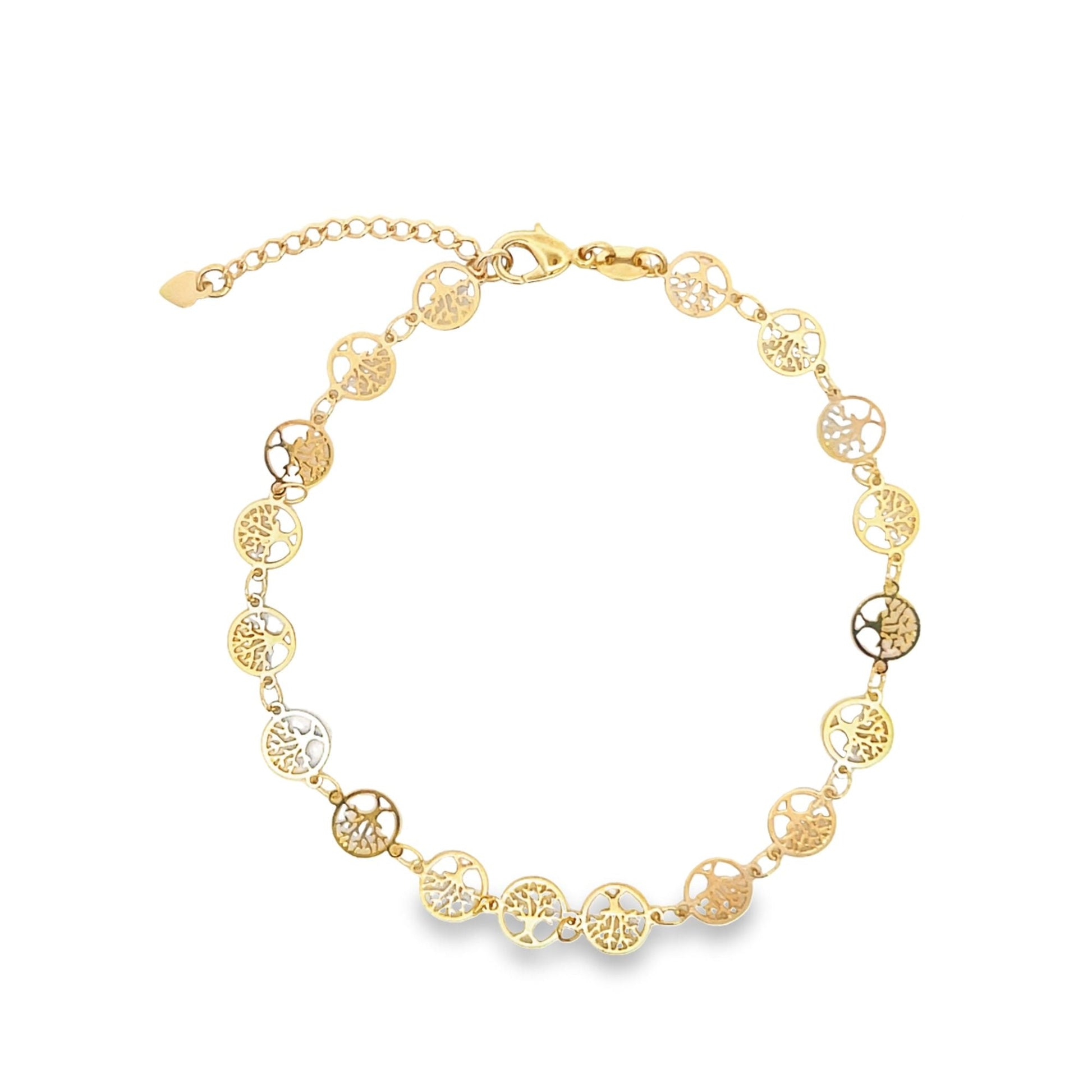 Tree of Life Charm Anklet (E39)-0