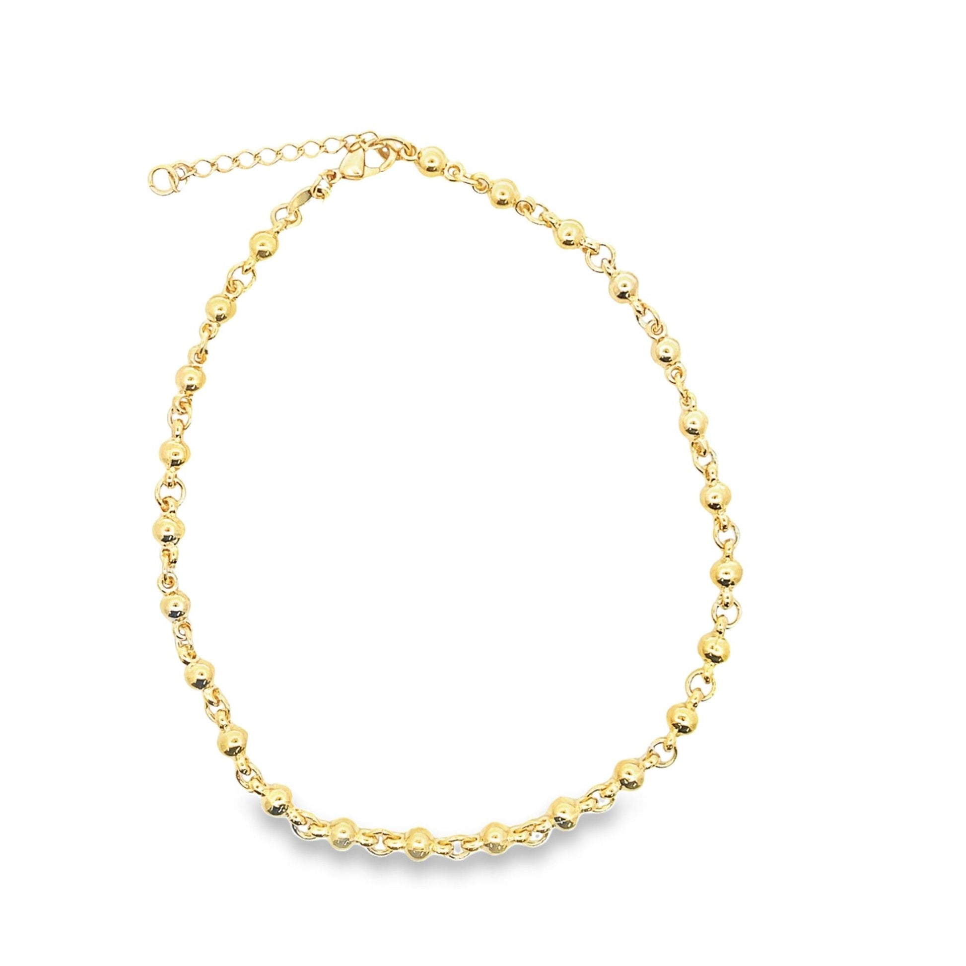 Bead Beaded Anklet (E184)-0
