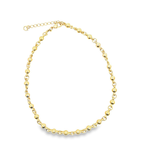 Bead Beaded Anklet (E184)-0